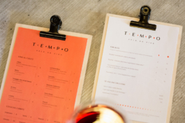 Tempo Sala da Vino - Menu