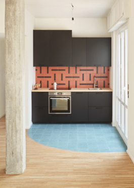 Interior photography of a private apartment in Milan designed by Federico Simonato